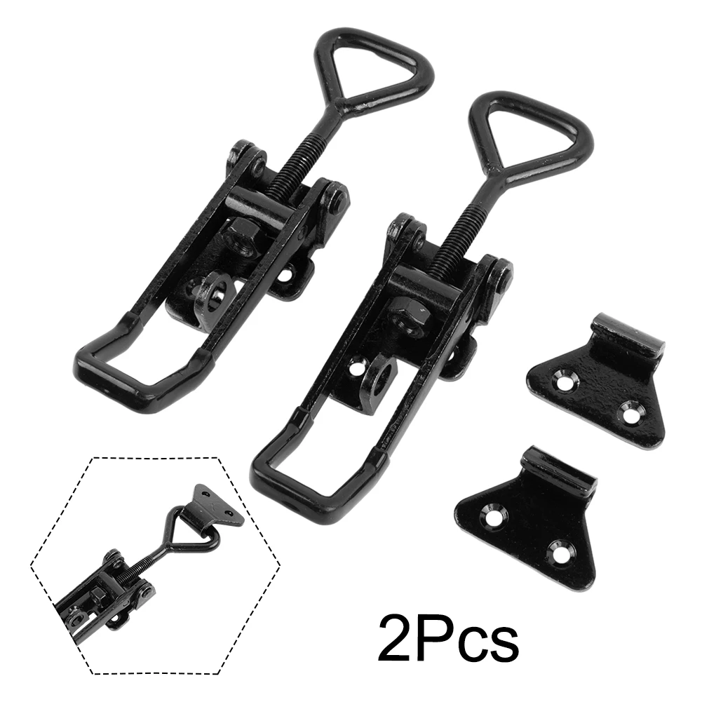 

2pcs GH-4003 Toggle Latch Catch Toggle Clamp Release Clamp Anti-Slip Push Pull Toggle Clamp For Home Sliding Door Furniture