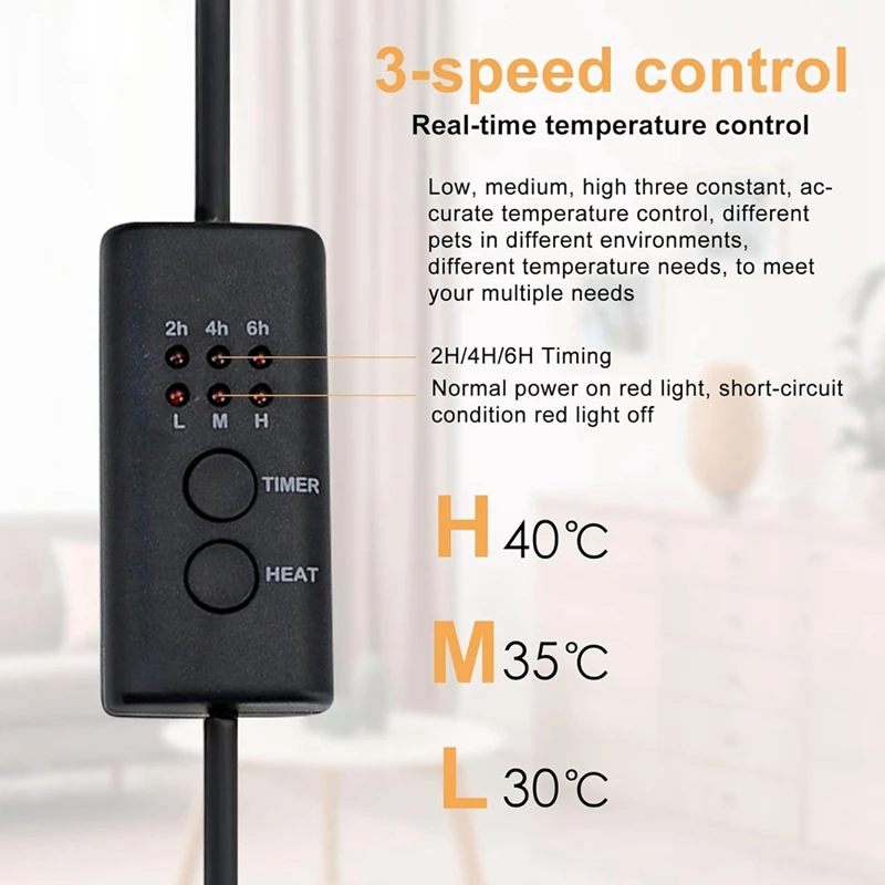 송진 가열 패드, 유연한 실리콘 패드, 타이머 EU 플러그 포함, 자동 차단 가열 패드, 빠른 경화