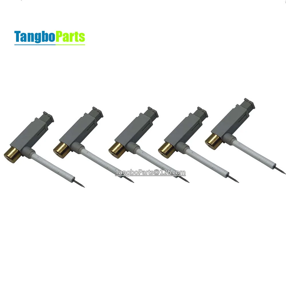 5Pcs 37.3*8*8mm Flame-Retardant Material Copper Cap Electronic Piezo Igniter For Gas Oven Cassette Furnace Gas Burner BBQ