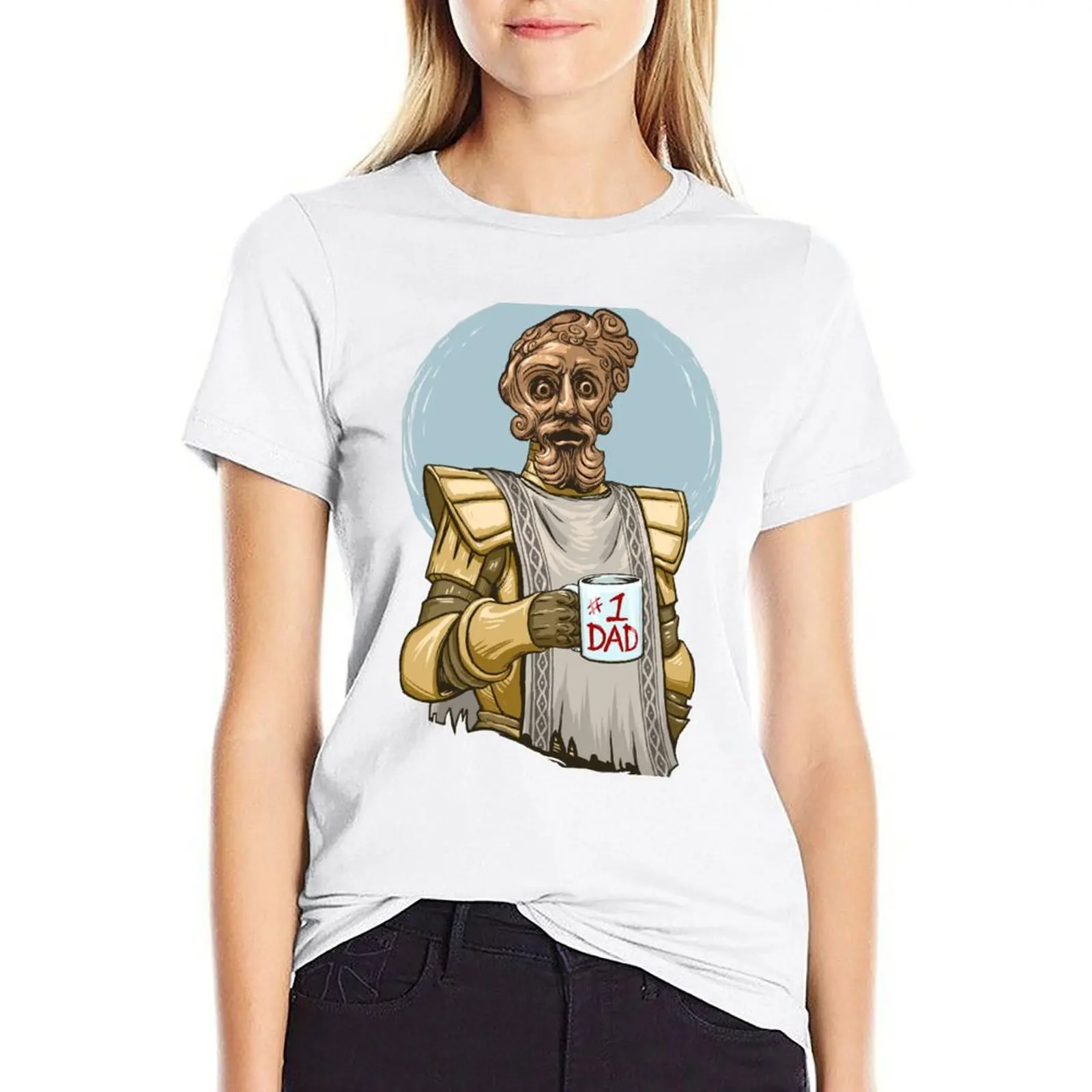

Giant Dad T-Shirt Womens clothing korean Women's clothes