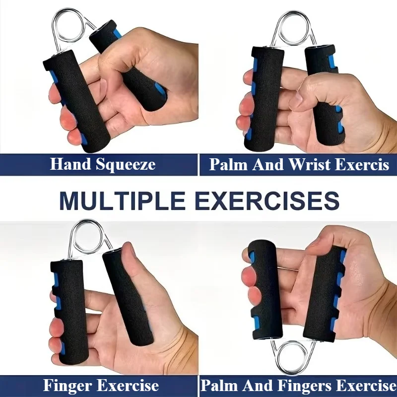 Hand Strengthener Finger Strength Trainer Forearm Exerciser Spring Grip