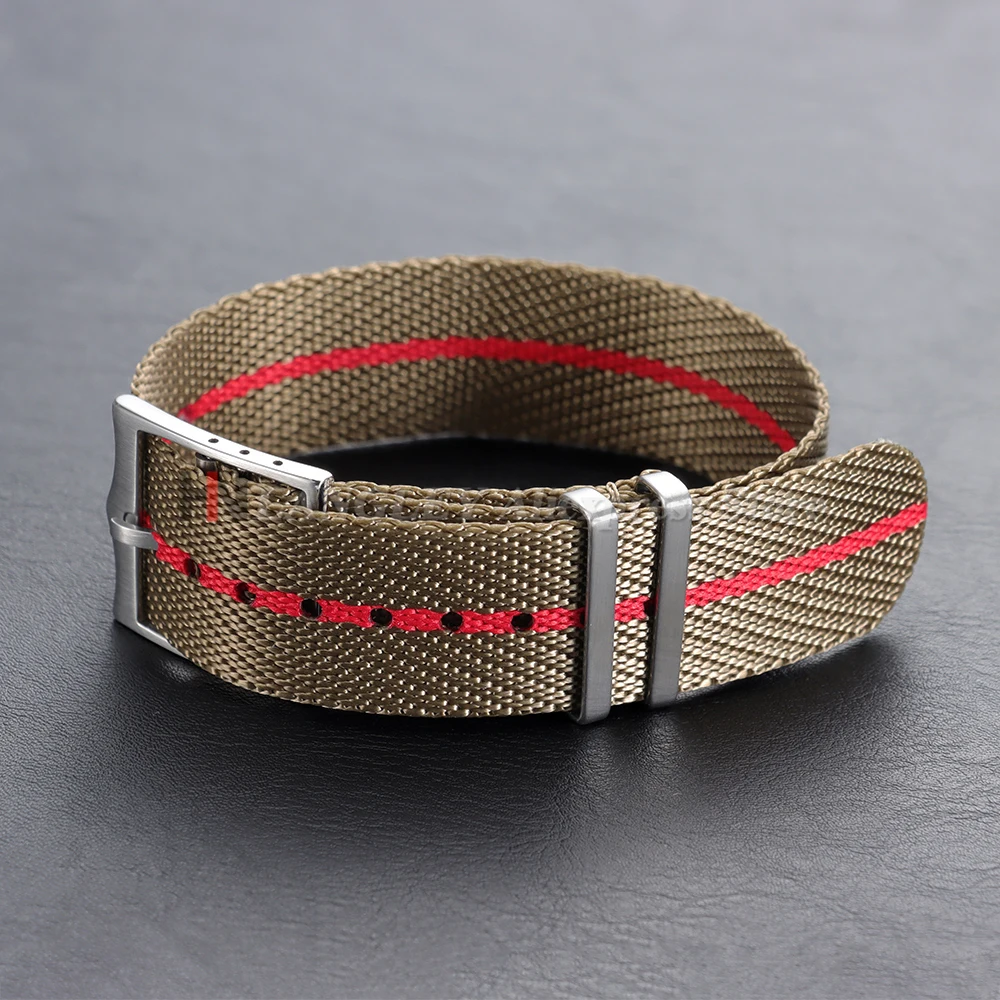 Premium-Nylon-Uhrenarmbänder für Rolex für Tudor für Seiko Army Military Strap Stoff Canvas Armband Herren Sportarmband 20mm 22mm – Detail 14