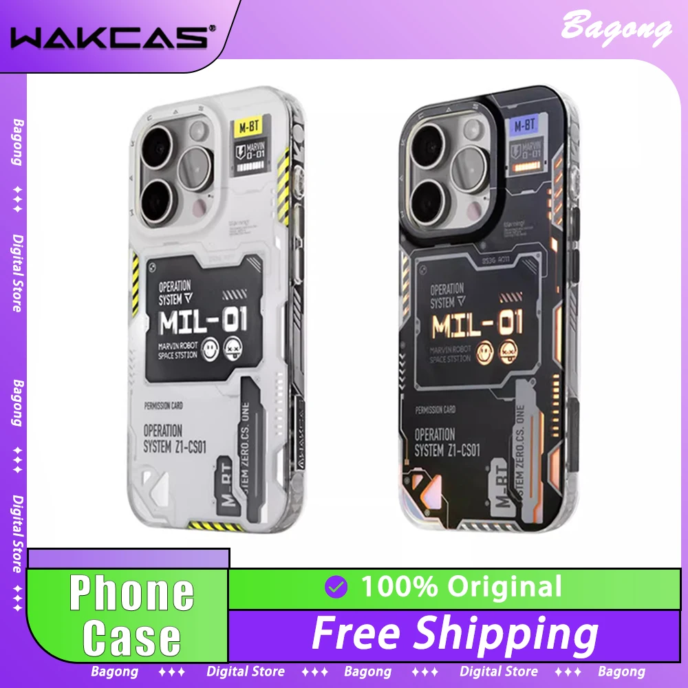 

WAKCAS Space Station Phone Case Magsafe Magnetic Frosted Phone Cover For iPhone 14 Pro Max iPhone 15 Pro Max Creative Gifts