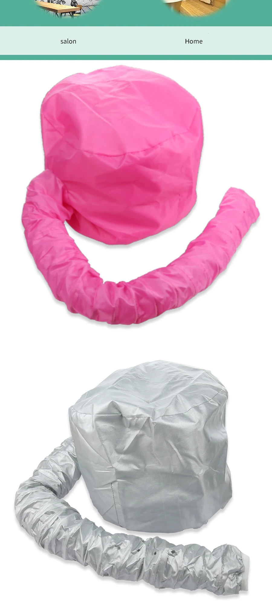 Portable Soft Hair Drying Cap Hood Hat Blow Dryer