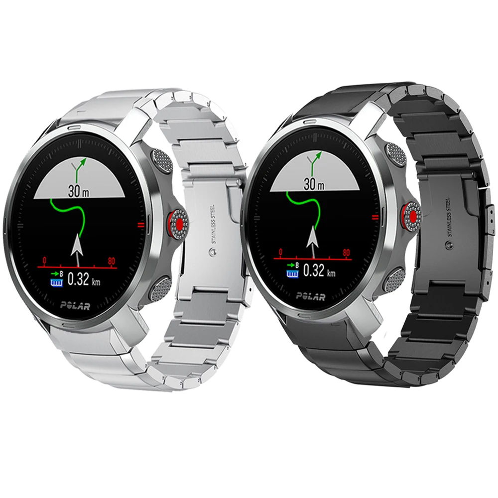

Stainless Steel Wrist Band For POLAR IGNITE 2 VANTAGE M2 M / UNITE/ GRIT X Metal Strap Smartwatch Watchbands Bracelet Accessorie