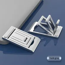  Mini Portable 2pcs Laptop Stand Aluminium 3-Position Adjustable Mini Lightweight Stealth Stand Laptop Holder 