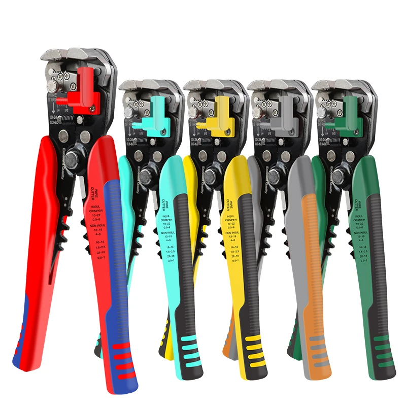 Versatile Electrician's Automatic Wire Stripper & Crimping Tool