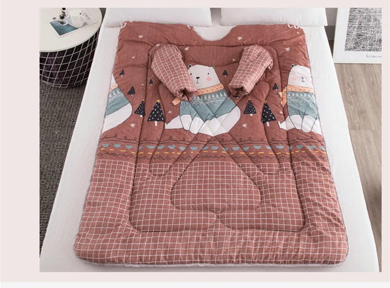 cama em casa, cobertor familiar, capa, cobertor