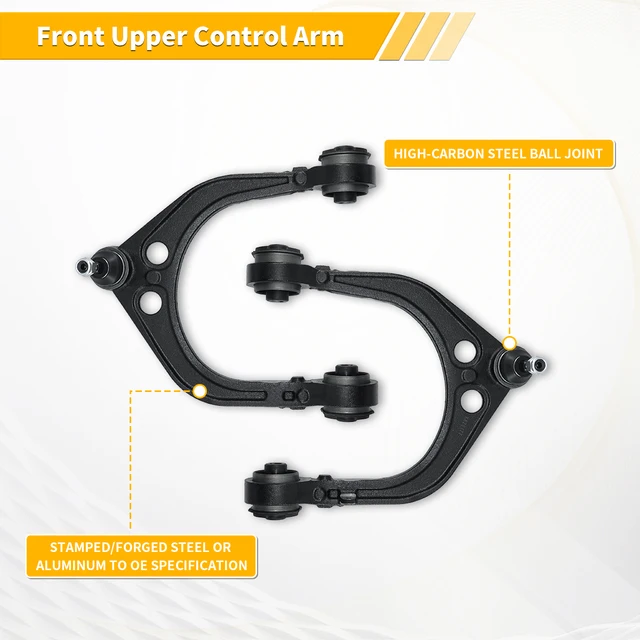 202496-de0a31.jpg طقم تعليق ذراع التحكم السفلي العلوي الأمامي من Svenubee لكرايسلر 300 شاحن دودج تشالينجر ماغنوم RWD 2005 2006 - 2010