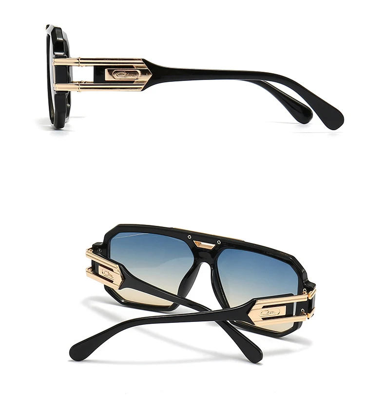 56478 Mode Männer Sonnenbrille Frauen 2023 Vintage Luxus Marke Designer Übergroßen Brillen Männlich Shades Uv400 Fahren Gläser – Detail 13