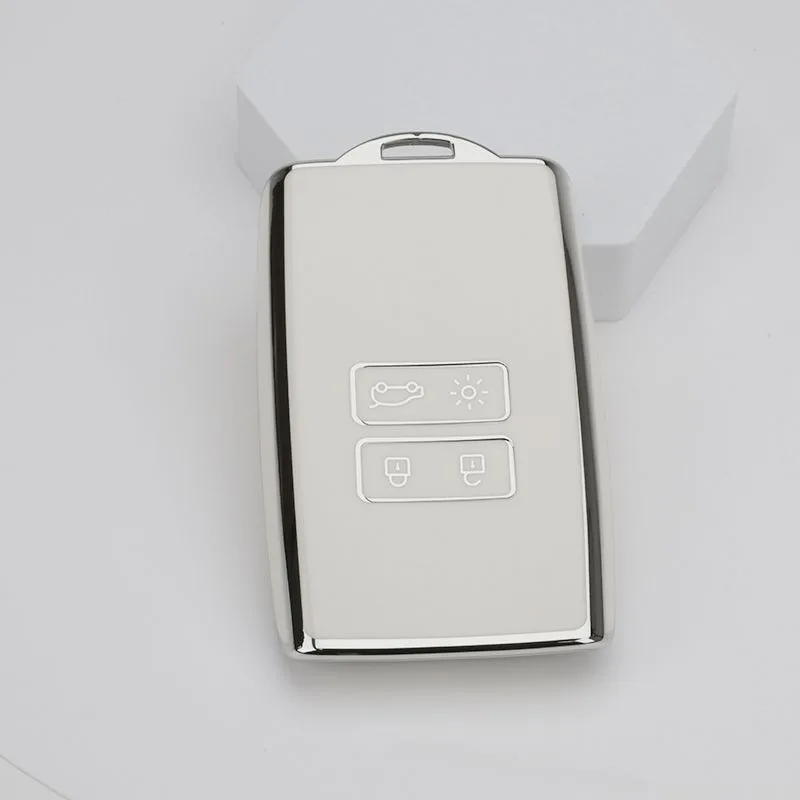 Premium TPU Car Key Cover Shell - Elegant Protection