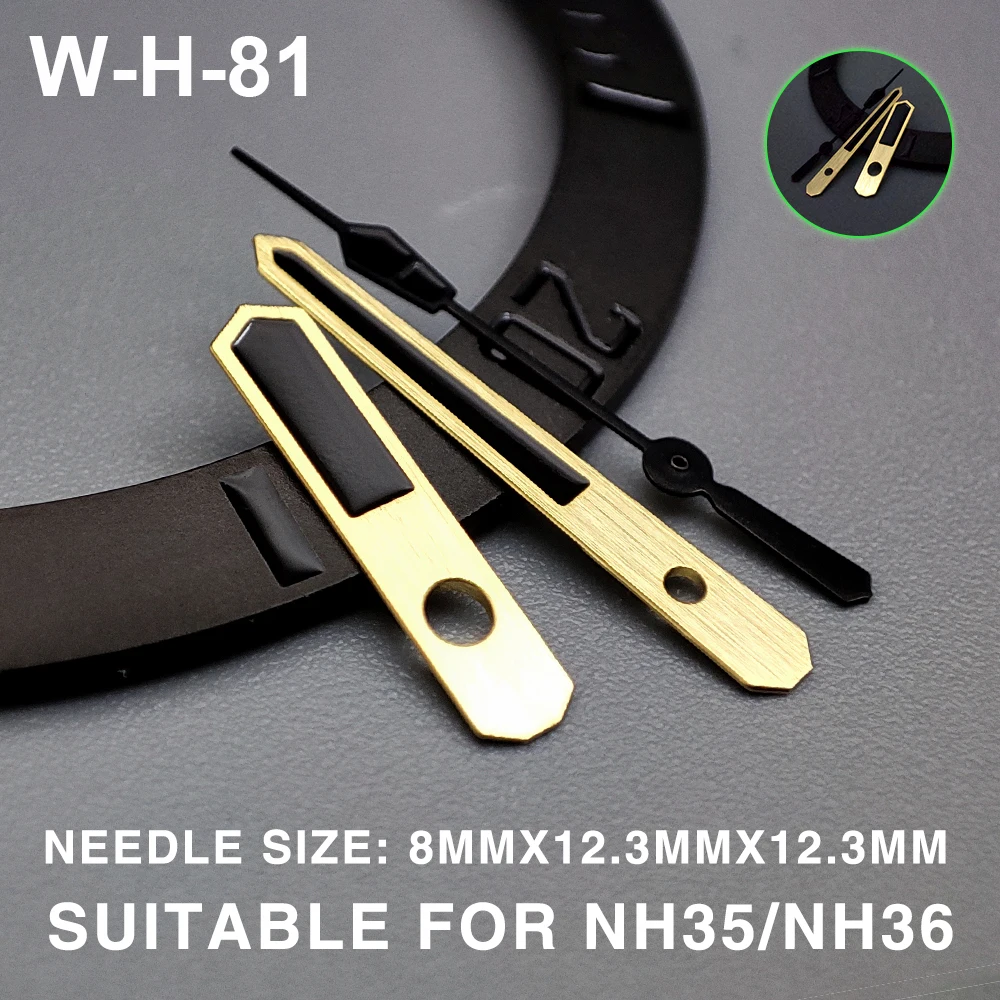 Green/Blue Luminous Watch Hands Pointer For NH36/NH35 Automatic Movement Modified 3Pin Needles Watches Accessories