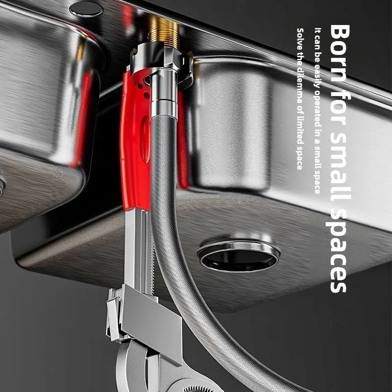 Multi-Function Sink Wrench – Universal Large Opening Faucet Tool for Bathroom and Household Pipe Installation