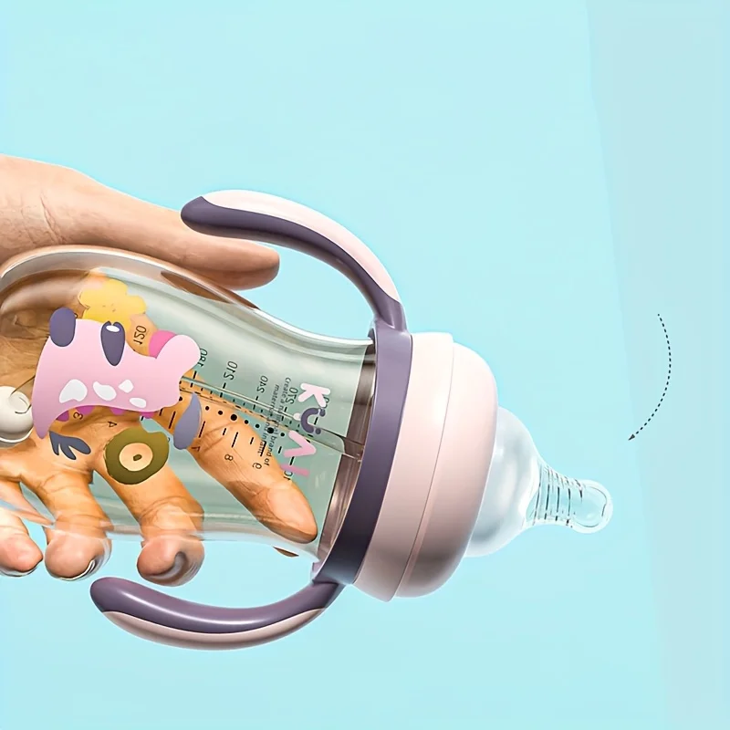 Durable Baby Bottle with Handle 3