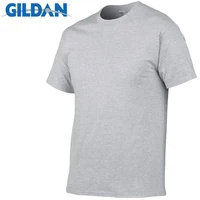 Gildan-T-Shirt à manches courtes pour homme, 100% coton, résistant, confortable et respirant, vêtement d'été 6