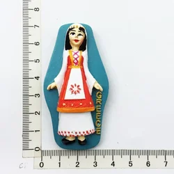 Greek Island Souvenir Fridge Magnets - Colorful Tourist Keepsakes and Home Decor Gifts (Greek classical 2)