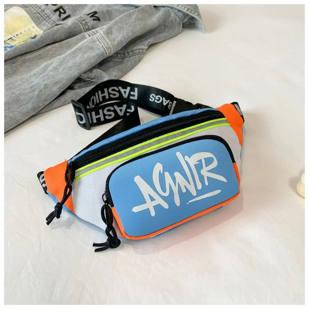 Neue Baby Mini Hüft taschen Oxford niedlichen Brief Mädchen Jungen Bananen tasche Mode Gürtel tasche Kinder Schulter Cross body Brust gürtel Taschen – Detail 1