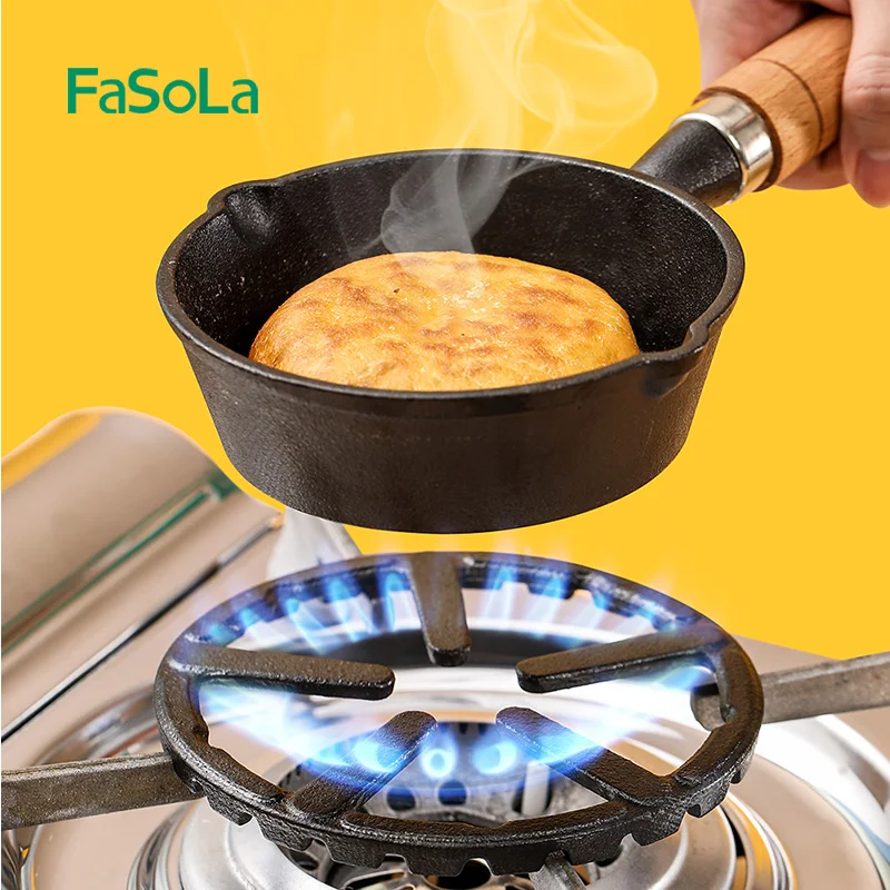 Fasola Mini Cast Iron Skillet Fry Pan Egg Pan With Removable Handle Mini  Frying Pan For One Egg Chef'S Cookware Kitchen - Aliexpress
