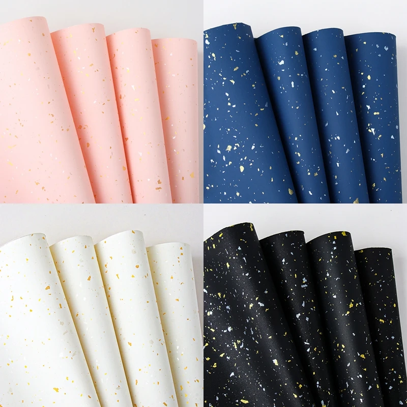 Description Picture 2 of item2pcs 54*78CM Glitter Sequins Tissue Paper DIY Handmade Craft Paper Flowers Gift Packing Wedding Party Home Decor Party Supplies