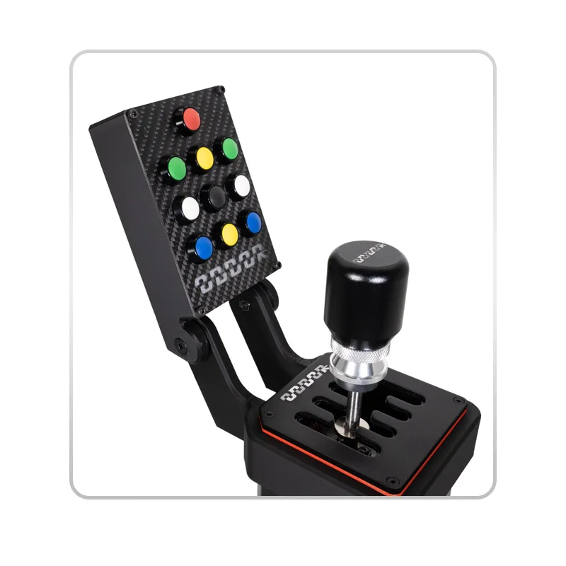 Simracing 게임 핸드 기어 탄소 섬유 센터 컨트롤 박스, 드라이브 프리 설치 플러그 앤 플레이, 더 나은 운전 경험
