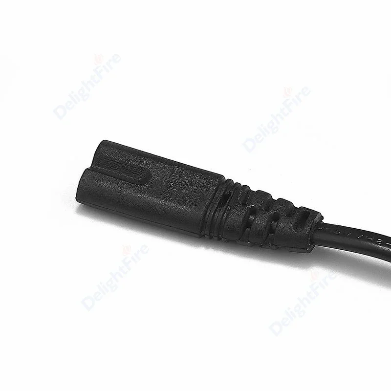 영국형 13A 퓨즈가 있는 8자형 IEC C7 전원 연장 케이블 (XBOX, PS4, PS5, HP, Dell, 삼성 노트북용)