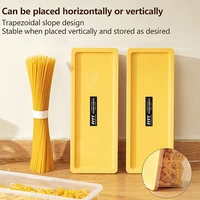 Kitchen Noodle Spaghetti Container Household Cereal Preservation Storage Box With Cover Spaghetti Box Kitchen Food Container 2