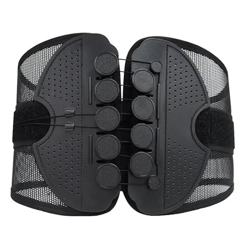 Double Pull Waist Brace Back Lumbar Support Corset Woman Man Waist Trimmer Belt Injury Muscle Posture Corrector Belt 6