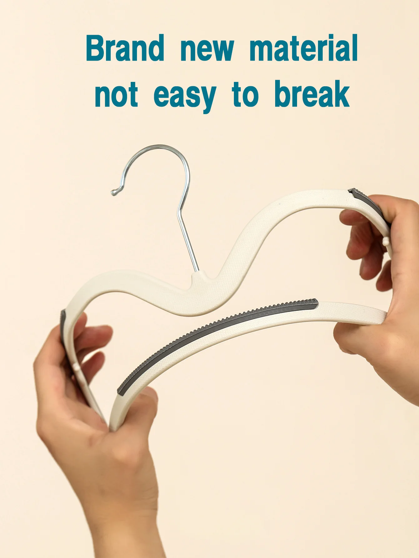 Non-Slip Plastic Hangers 10pcs Versatile Traceless Design For Clothes Bras More For Home Storage Retail Display