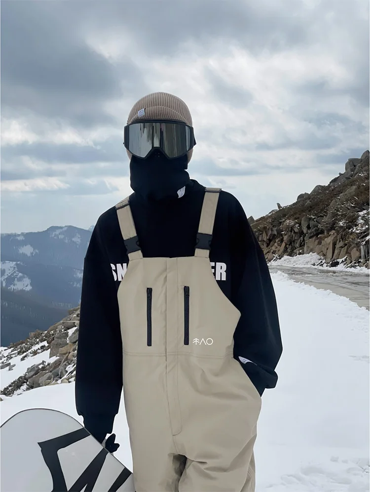 Unisex Warm Waterproof Snow Jumpsuit 