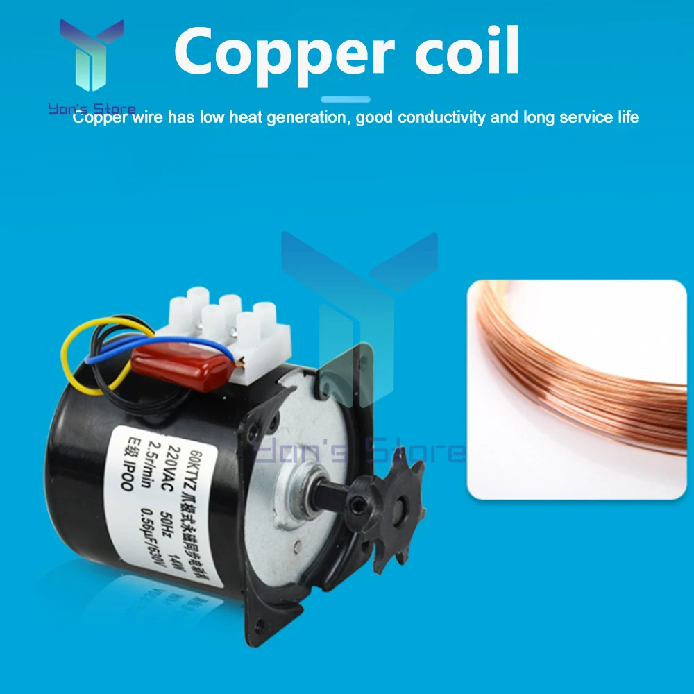 220v 14w motor da engrenagem 25rpm para 04