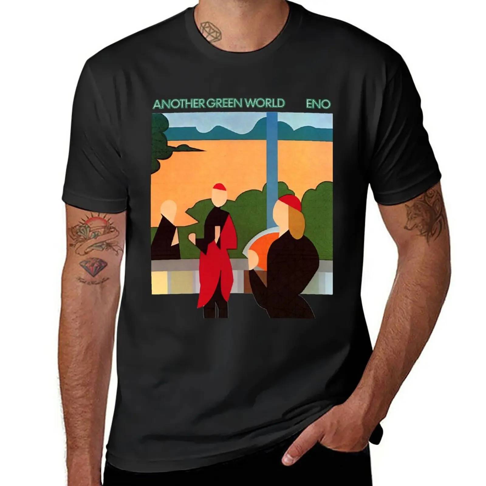 

New Brian Eno - Another Green World Essential T-Shirt funny t shirt kawaii clothes tops tees designer t shirt men
