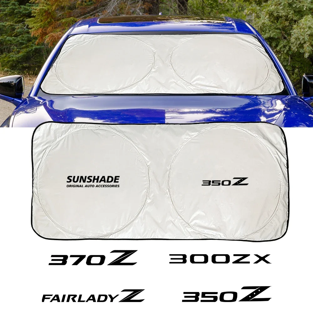 Car Sun Heat Protection Front Windshield Sun Shade Cover Accessories FOR Nissan 350 Z Z33 FAIRLADYZ Nismo GTS 370 Z 300ZX 400Z