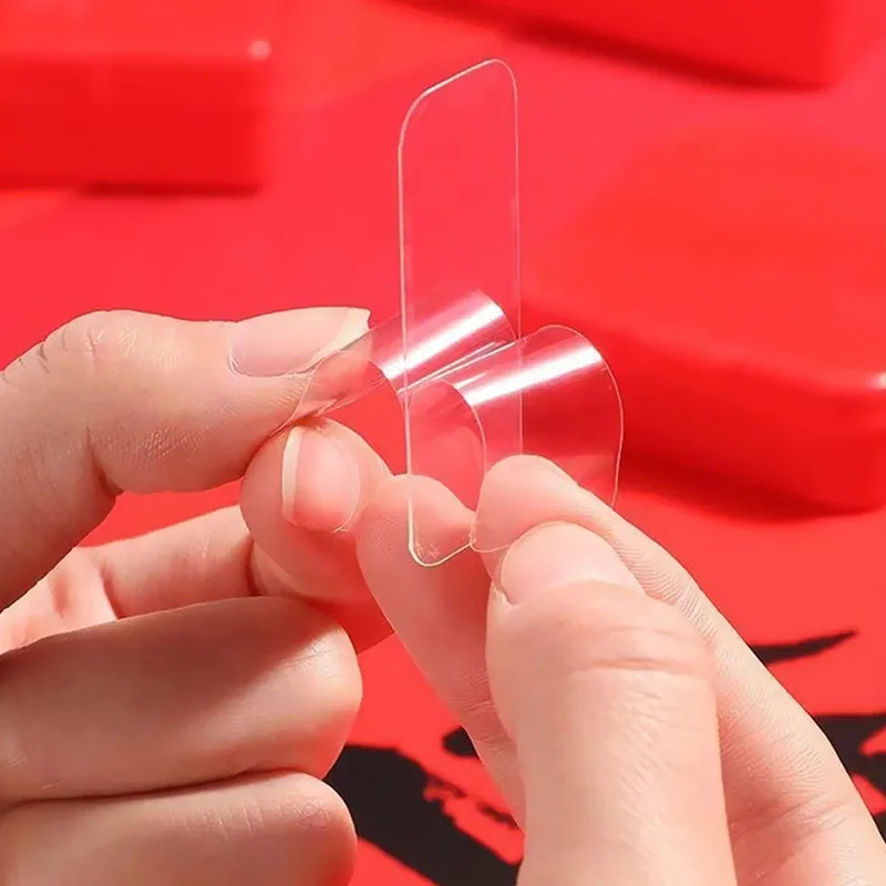 Description Picture 4 of itemReusable Double Sided Adhesive Tape Extra Strong Nano Tape Waterproof Adhesive Wall Sticker Kitchen Traceless Poster Clear Tapes