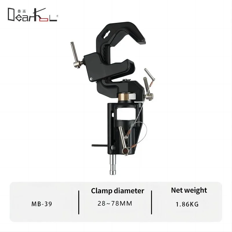 Dearkol Studio Video Hook Can Support up to 100kg with Safety Pin, Suitable for