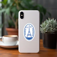 50PCS Travel Stamp Stickers Vintage Travel Stamp Stickers Retro Waterproof Vinyl Decals for Scrapbook Water Bottle Journal 4