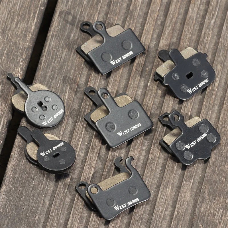 WEST BIKING Bicycle Disc Brake Pads Resin Ceramic Brake Pads For Shimano Deore MT200 M515 M475 M395 XTR E-Bike Bike Accessories