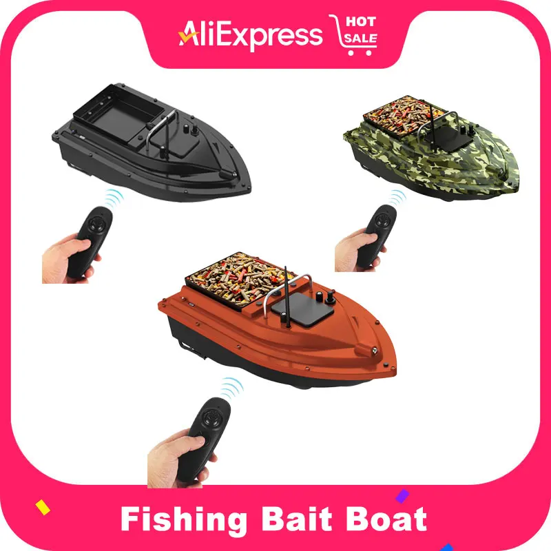 Drahtlose Fernbedienung Angeln Köder Boot Angeln Feeder Fisch Finder Gerät 430-540 yards Remote Range
