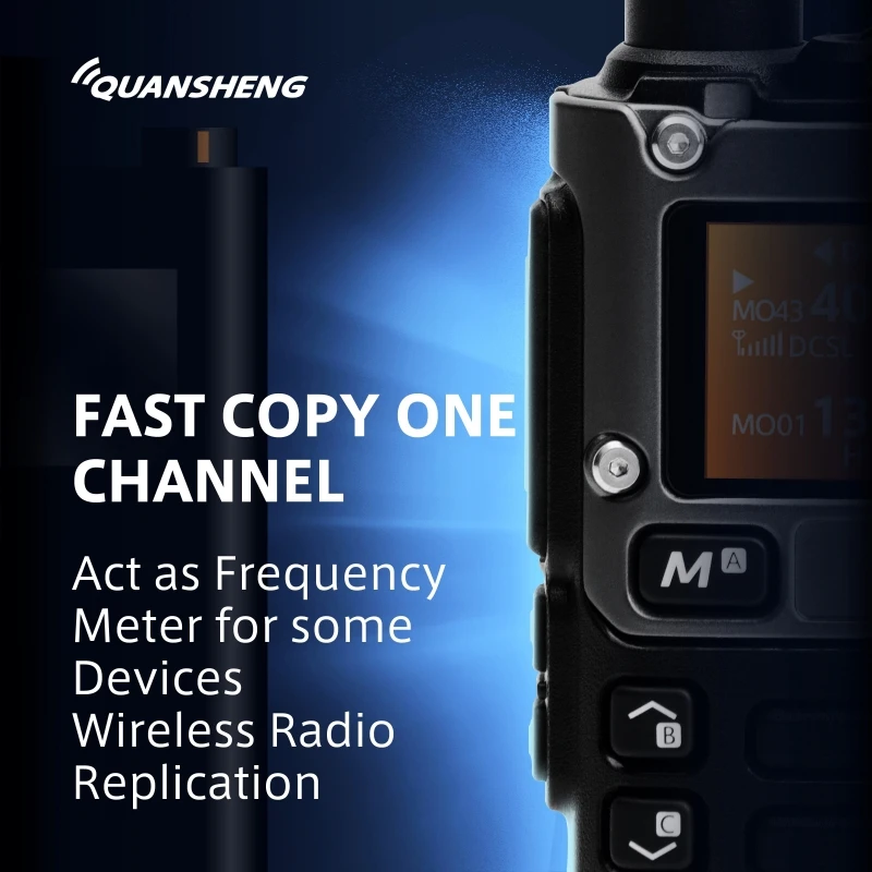 QUANSHENG　UV-K5 Quansheng UV-K5 VHF UHF Dual-Band 5W Portable Two-way Radio