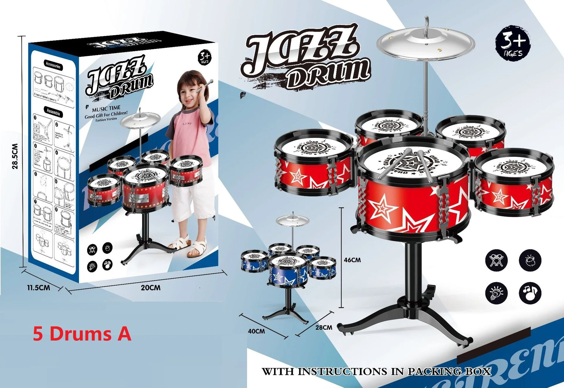 5 Drums A