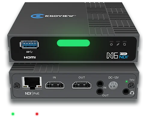 organizar Negligencia carrera Convertidor bidireccional N6 HDMI a NDI y NDI a HDMI, codificador y  decodificador NDI 5| | - AliExpress