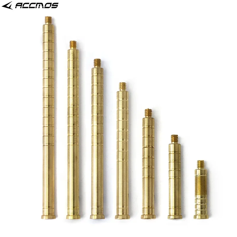 6-30Pcs 50/100/150/200/250/300/350Grain Bogenschießen Kupfer Sitz Kupfer schwere Gewicht Verbinden Fit ID 6,2mm Pfeil Wellen Pfeil Shootin