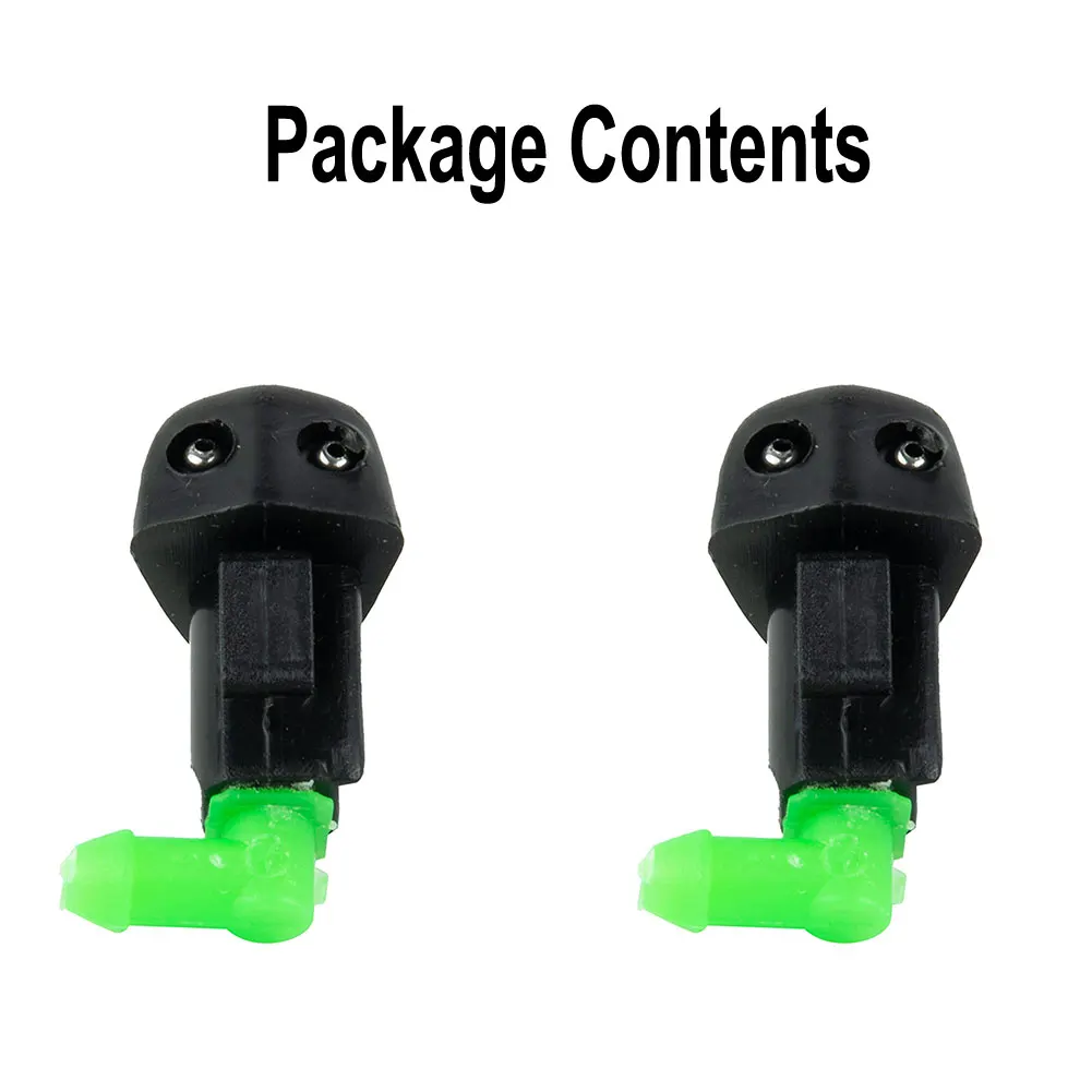 

2Pcs Plastic Windshield Wiper Washer Spray Nozzle For Honda For Accord DX EX LX SE DX Windscreen Washer Jets Car Accessories