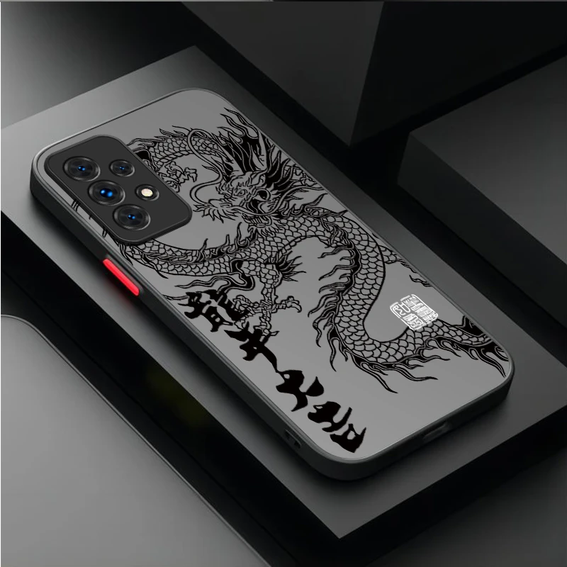 Elegant Chinese Dragon Design Protective Phone Case