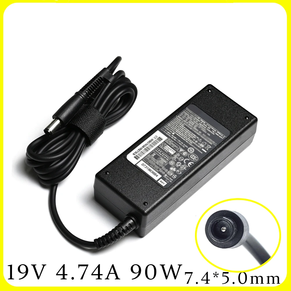 

90W 19V 4.74A Replacements AC Laptop Adapter Charger Fit for HP Pavilion DV4 DV5 DV7 G60 Notebook replacements Adapter