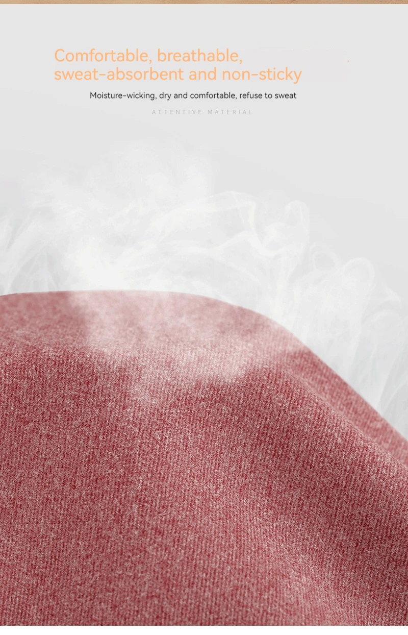 Set di biancheria intima calda spazzolata double face con girocollo, abiti autunnali da uomo e da donna e pantaloni autunnali in taglia europea_voghion.com