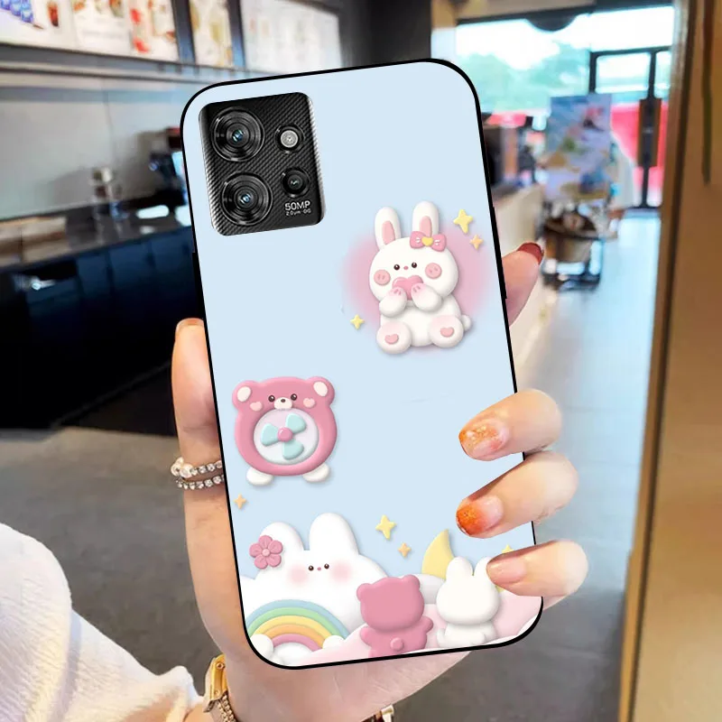 Soft Silicone TPU Back Cover Protective Case for Motorola Thinkphone 5G