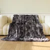 Four Seasons Universal Dormitory New Small Blanket Nordic Style Net Red Polyester Crystal Velvet Sofa Blanket Tie-dye Blanket 1