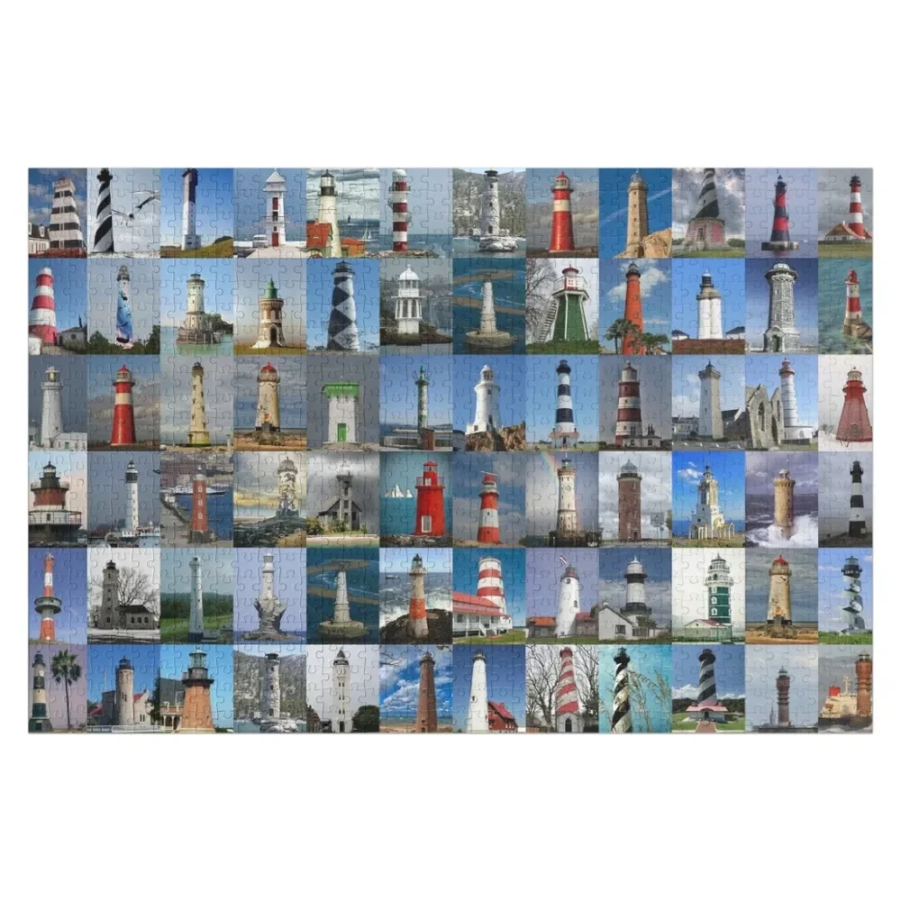 

Lighthouses Jigsaw Puzzle Toys For Children Christmas Gifts Iq Jigsaw For Kids Puzzle
