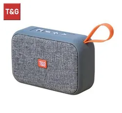 Portable Mini Wireless Soundbar with HIFI Sound, FM Radio & Waterproof Design (Gray)