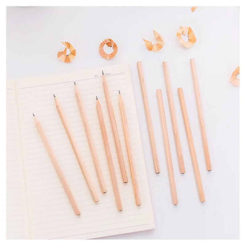 

30/50/100Pcs Wood Pencil HB Black Hexagonal Non-toxic Painting Writing Standard Pencil Cute Stationery Office School Supplies